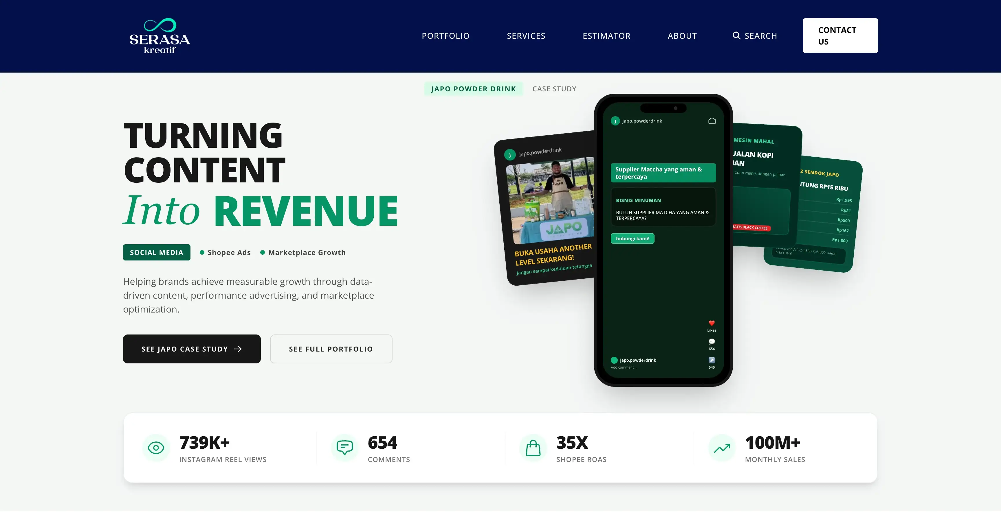 Serasa Kreatif Digital Platform